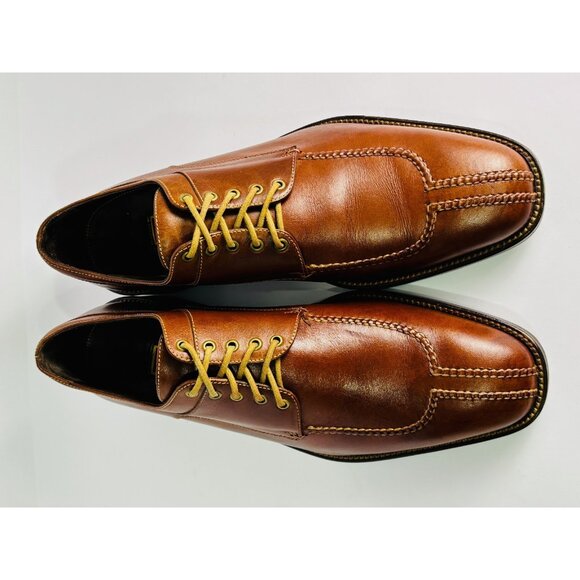 VTG Cole Haan Country Men\'s Apron-Toe Lug-Sole Oxford Shoe 07305 Leather 13 M main image 7